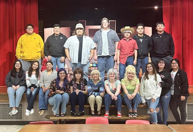 DYIN’TO COMPETE in District UIL One Act Play this week was the Lockney troupe that presented“Daddy’s Dyin’: Who’s Got the Will?” | COURTESY PHOTO