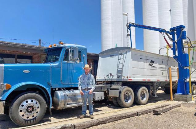 Producers Coop Elevator receives first load of 2023 wheat