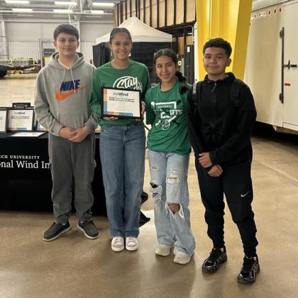 Floydada Collegiate KidWind competes at Tech