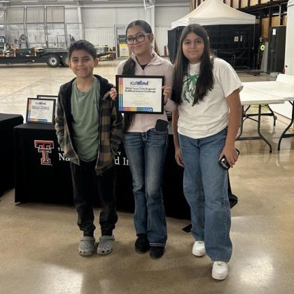 Floydada Collegiate KidWind competes at Tech