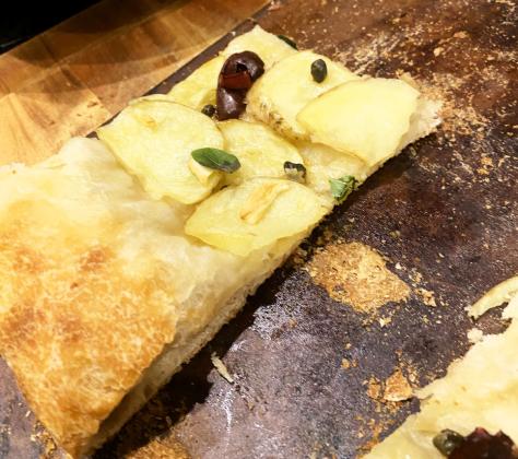 PREMADE OR MADE-FROM-SCRATCH DOUGH pairs with unexpected ingredients to deliver this out-of-this world pizza from your own kitchen. ANGELINA LaRUE PHOTO