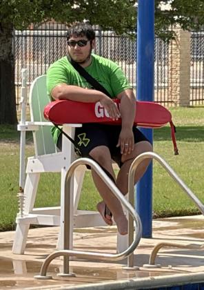 This year’s lifeguards at the Floydada Swimming Pool include 5th-year lifeguard Jakob Cuellar, 4th-year Katie Landin, and at 2nd-years Itzel Baltazar, Alli Hernandez and Aiden Gonzales. New to the concession stand this year is Maria Gonzales. The Floydada pool’s 2026 hours will be Tuesday through Sunday 12 noon to 5 p.m. | COURTESY PHOTOS