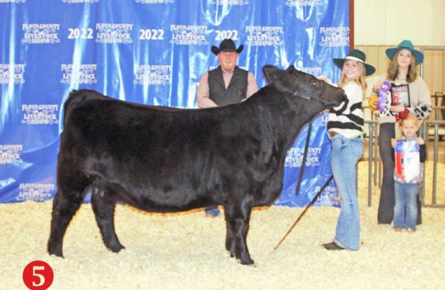  RESERVE GRAND CHAMPION HEIFER BRAILEY KIDD