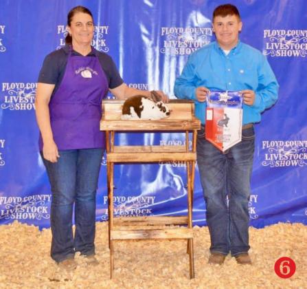  RESERVE GRAND CHAMPION RABBIT HAYGEN LEFEVRE