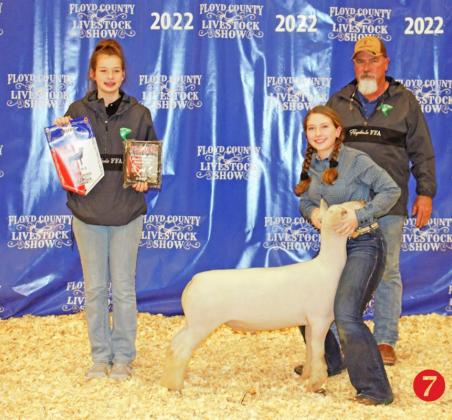  RESERVE GRAND CHAMPION LAMB SYDNI CHESSHIR