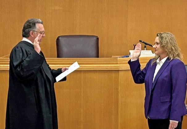 SWEARING IN New