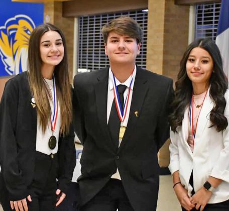 Floydada CHS Business Professionals of America compete at Frenship, Garza elected as Regional President