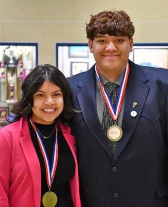 Floydada CHS Business Professionals of America compete at Frenship, Garza elected as Regional President