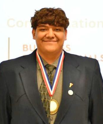 Floydada CHS Business Professionals of America compete at Frenship, Garza elected as Regional President