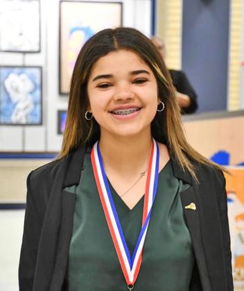 Floydada CHS Business Professionals of America compete at Frenship, Garza elected as Regional President