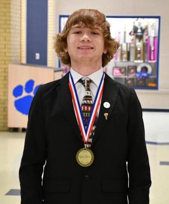 Floydada CHS Business Professionals of America compete at Frenship, Garza elected as Regional President
