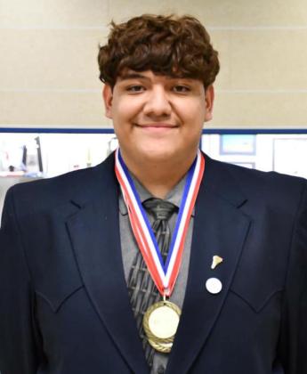Floydada CHS Business Professionals of America compete at Frenship, Garza elected as Regional President