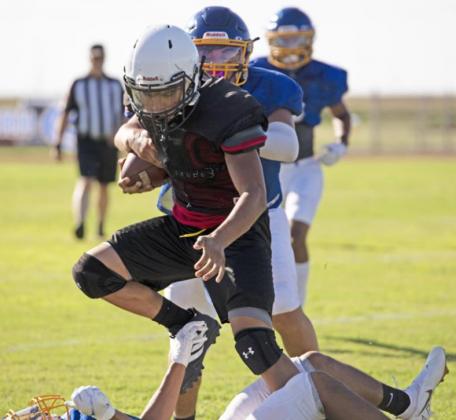 Lockney Varsity and JV Football, Week 1 | CERVANTES PHOTOGRAPHY