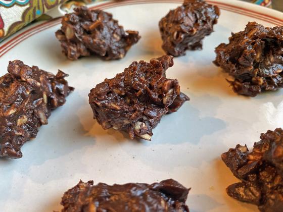CHOCOHOLIC? If you are craving chocolate, keep in mind that milk chocolate has more dairy and sugar than dark chocolate, so consider opting for darker chocolate. | ANGELINA LaRUE PHOTO