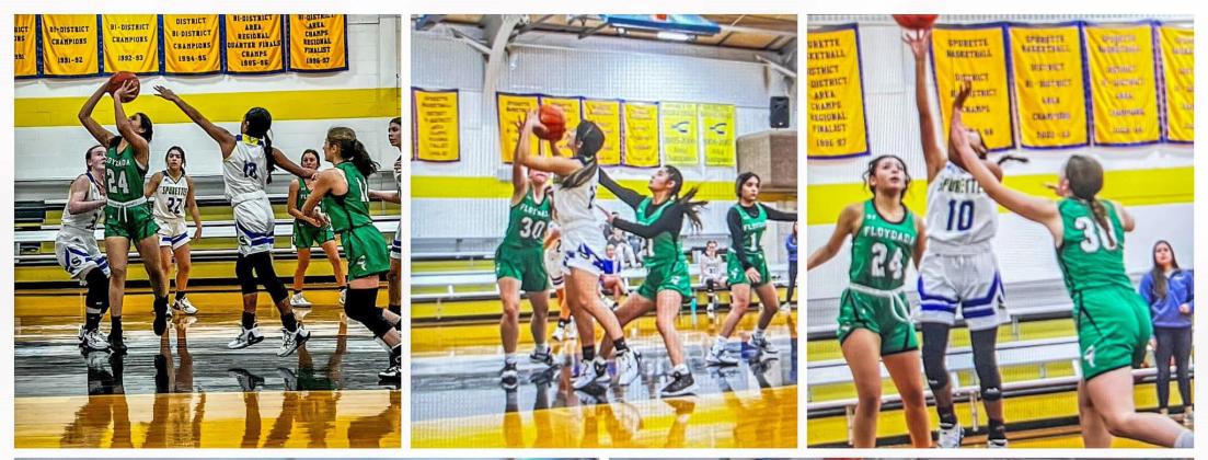 Floydada girls basketball team 2-2 on young season