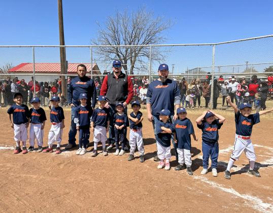 Lockney Little League holds opening ceremony