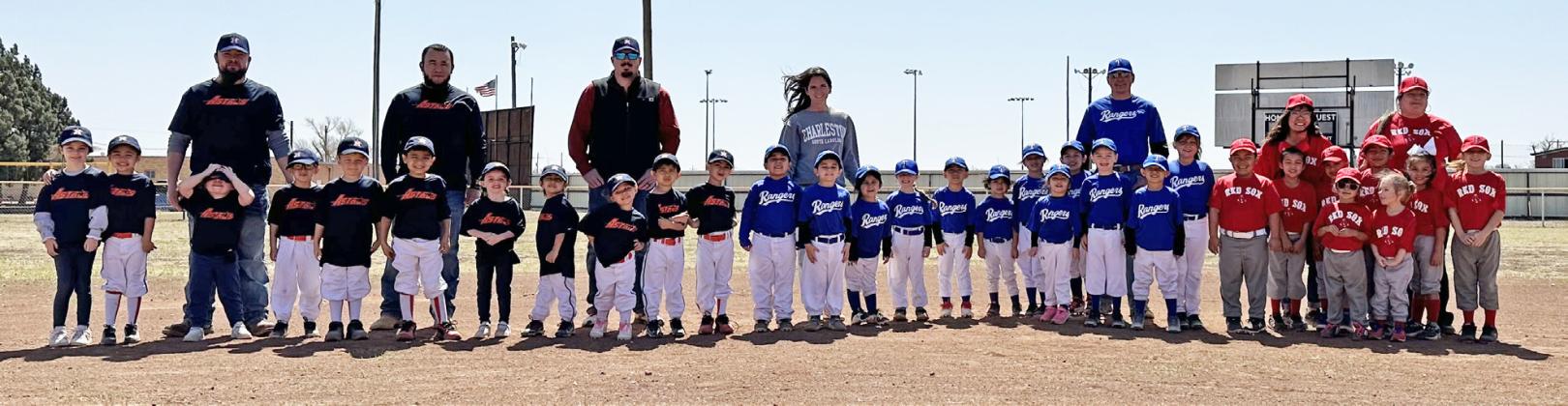 Lockney Little League holds opening ceremony