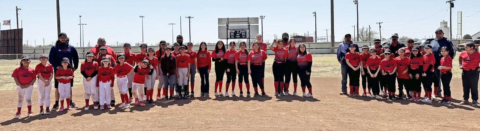 Lockney Little League holds opening ceremony