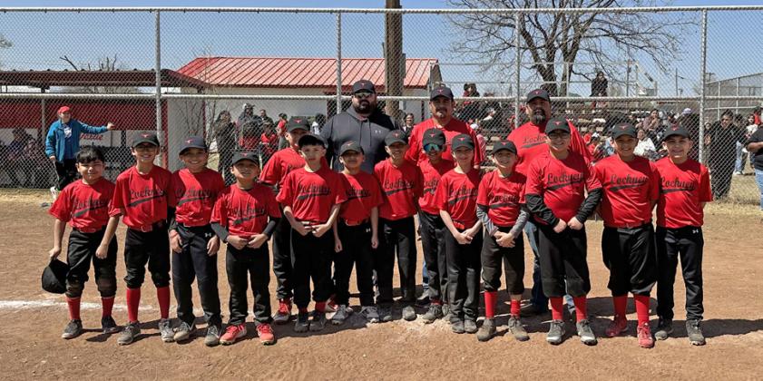 Lockney Little League holds opening ceremony