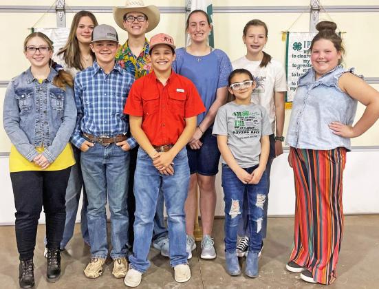 THE 2022-2023 FLOYD COUNTY 4-H CLUB OFFICERS