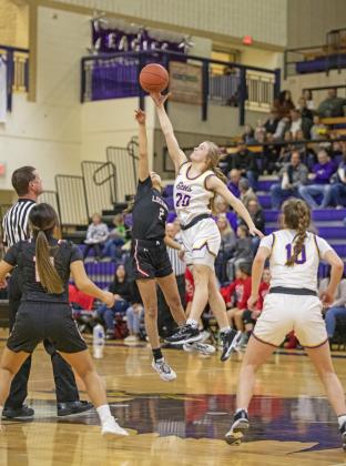 Lady Horns fall to Panhandle in tough Area Championship