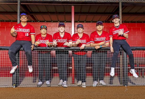 LOCKNEY BASEBALL PLAYERS Dyllan Thiebaud, Xavier Jimenez, Haygen Lefevre, Tucker Southard, Johnny Rodriguez, and EJ Ascencio wrap up the 2024-25 school year shared on and off the mound. | CERVANTES PHOTOGRAPHY