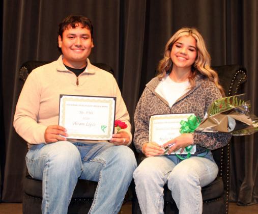 MR. AND MISS FCHS Hiram Lopez and Mylie Morales
