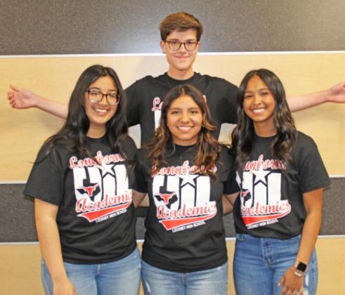 Math Team - Coached by Dillon De Leon. Sophomore Elayna Morales, junior Karen Trenado , sophomore Adaliyah Jones and freshman Bryson Klein.
