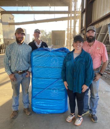 FIRST BALE OF COTTON
