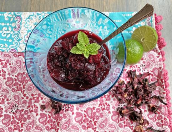 BEAT THE HEAT with a cold icy treat—an Italian ice or granita. | ANGELINA LaRUE PHOTO