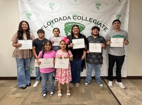 FLOYDADA CISD NAMES EDUCATORS AND STUDENTS OF THE MONTH FOR FEBRUARY