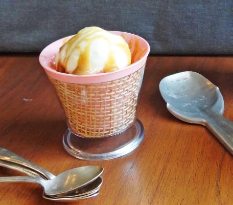Dish up homemade cinnamon ice cream