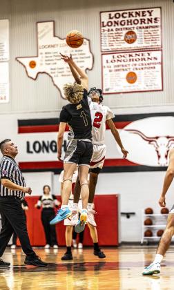 DAHLEN SILVA flies high at tipoff versus Sudan Jan. 28.