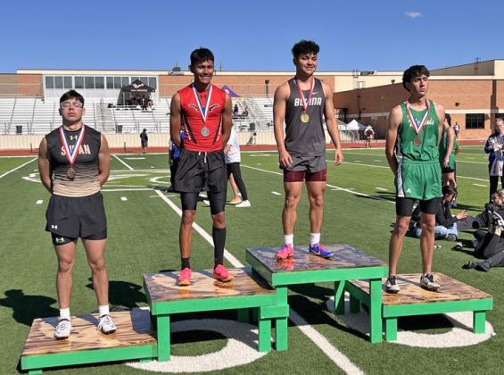 400 ADVANCES Jonathan Pena advanced to Regionals in the 400m run. | COURTESY PHOTO