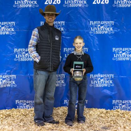 LAMB/DAIRY SHOWMANSHIP SENIOR SHOWMANSHIP NICK CERVANTES JUNIOR SHOWMANSHIP LAKYN RAWLS
