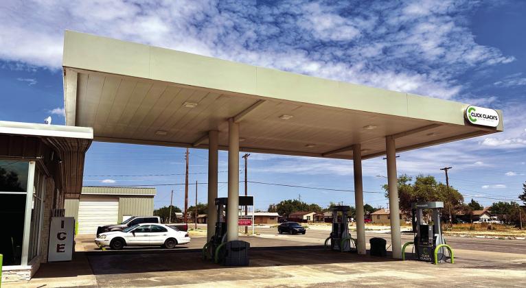 CONSTRUCTION UPDATE All Click Clack’s fuel pumps are now open again at 420 S. 2nd Street in Floydada. Fuel types available are Regular E-10, Midgrade/Unleaded Plus, Premium, Ethanol Free, Diesel and DEF. | COURTESY PHOTO