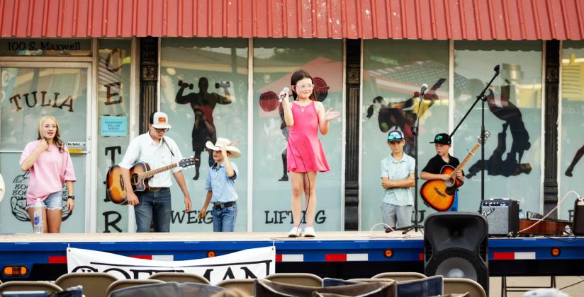 FEATURED ENTERTAINMENT Cait’s Kids, produced by Caitlann Butler Music and Entertainment, will be featured performers at the Old Fashion Saturday Aug. 24 in Lockney. The group is a favorite at community venues across the Panhandle and West Texas. | COURTESY PHOTO