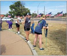 SPOTLIGHT ON AMERICAN FLAGS IN MEMORY