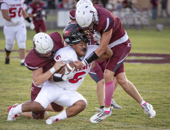 Longhorns win over Clarendon, dampen their homecoming