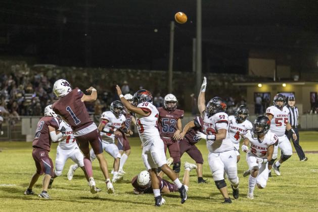 Longhorns win over Clarendon, dampen their homecoming