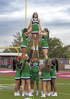 IT’S A KEEPER The Lockney Longhorns leveraged a home-field advantage to maintain the lead over the Floydada Whirlwinds, claiming back-to-back wins in the longstanding cross-county rivalry. | CERVANTES PHOTOGRAPHY