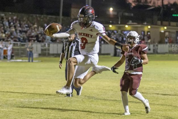 LONGHORNS LEAP OVER BRONCOS Lockney took the win over Clarendon Friday night, dampening their opponents’ homecoming. STORY AND PHOTOS, PAGE 5