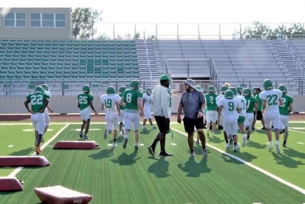 A PLAYOFF IN YEAR ONE First-year head coach J.R. Compton has an appreciation for the players and fans of Floydada who followed him on a path that led to the playoffs. | COURTESY PHOTOS