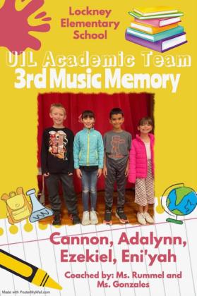 Lockney Elementary finishes 3rd in UIL