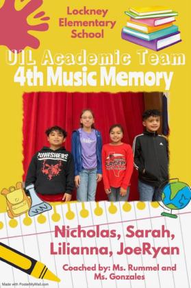 Lockney Elementary finishes 3rd in UIL