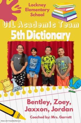 Lockney Elementary finishes 3rd in UIL