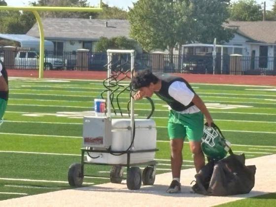 SPOTLIGHT ON FLOYDADA FOOTBALL 2-A-DAY PRACTICE