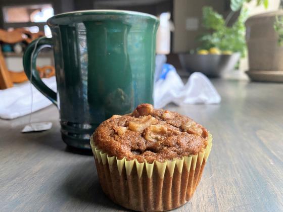 MUFFIN MAGIC The way I make this muffin just happens to be gluten-free, but you may certainly use regular wheat or allpurpose flour. | ANGELINA LaRUE PHOTO