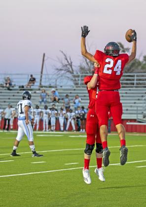 MARK ONE IN THE WIN COLUMN Lockney looked for a win over Texas Leadership Charter Academy last week and scored a solid victory. | CERVANTES PHOTOGRAPHY