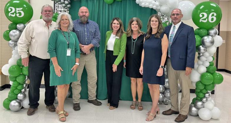FCISD NEW SCHOOL YEAR Administrators, staff and faculty stood ready to welcome Floydada students to a new school year. | COURTESY PHOTO
